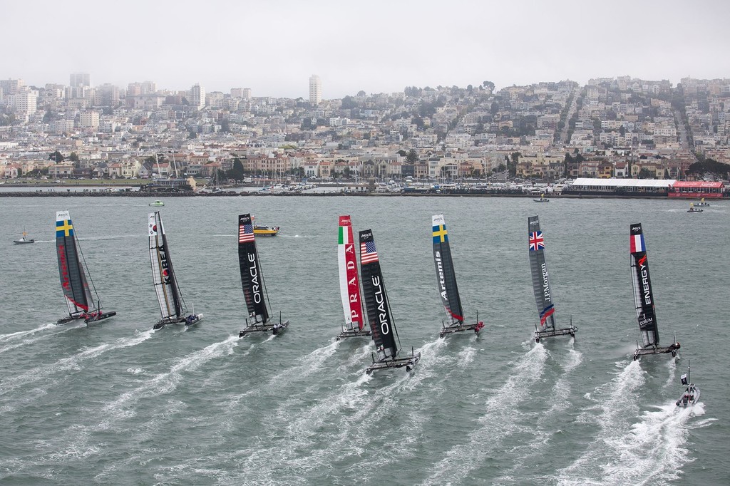San Francisco Day 1 - America’s Cup World Series 2012-13 © ACEA - Photo Gilles Martin-Raget http://photo.americascup.com/